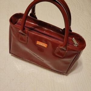 Sachi Insulated Purse Handbag Burgendy